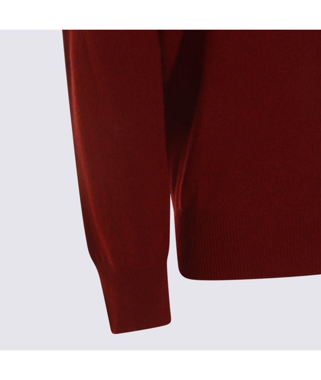 ALTEA Красный шерстяной джемпер / свитер, фото 3