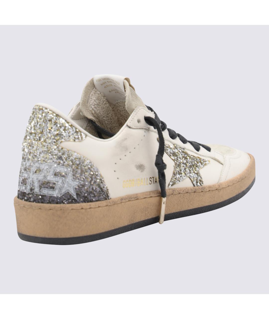 GOLDEN GOOSE DELUXE BRAND Белые кожаные кеды, фото 2