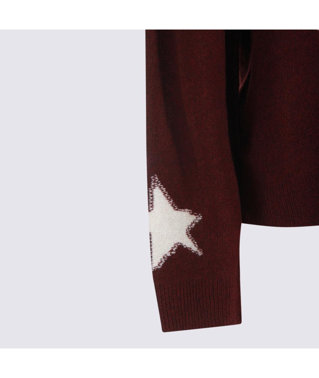 ZADIG & VOLTAIRE Бордовый кашемировый джемпер / свитер, фото 3