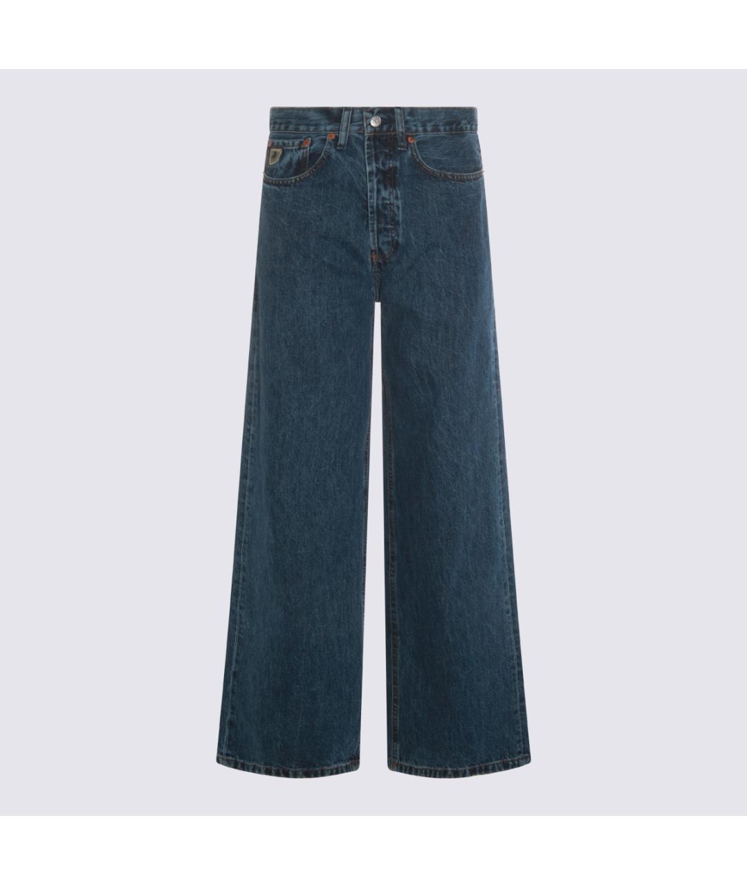 LOIS JEANS Синие хлопковые прямые джинсы, фото 5