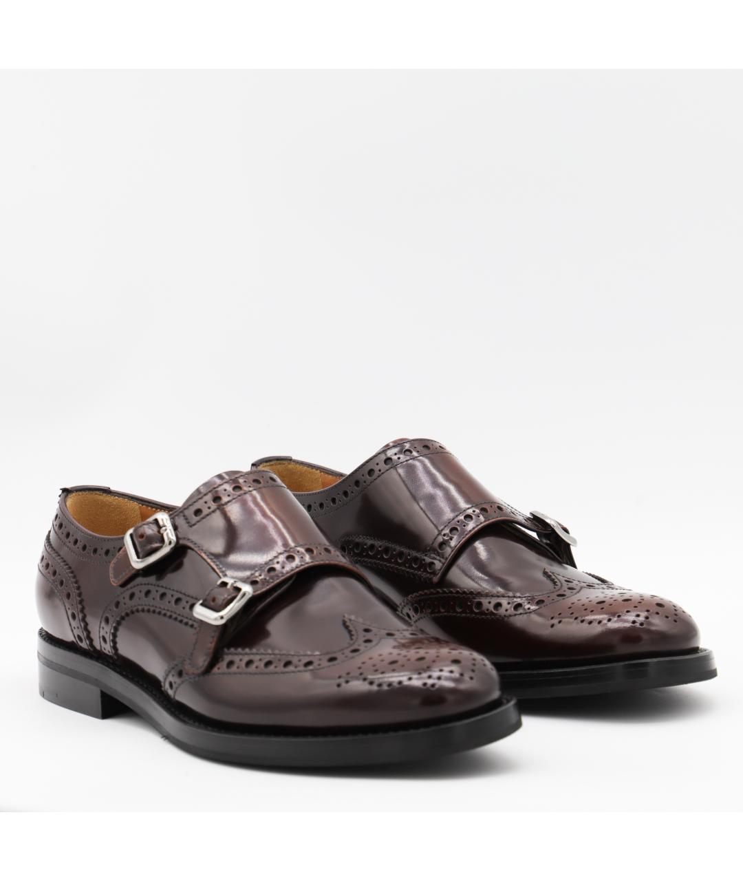 CHURCH'S Коричневые кожаные ботинки, фото 2