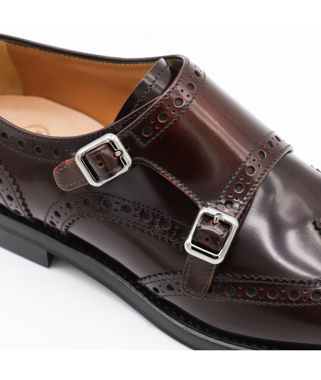 CHURCH'S Коричневые кожаные ботинки, фото 4