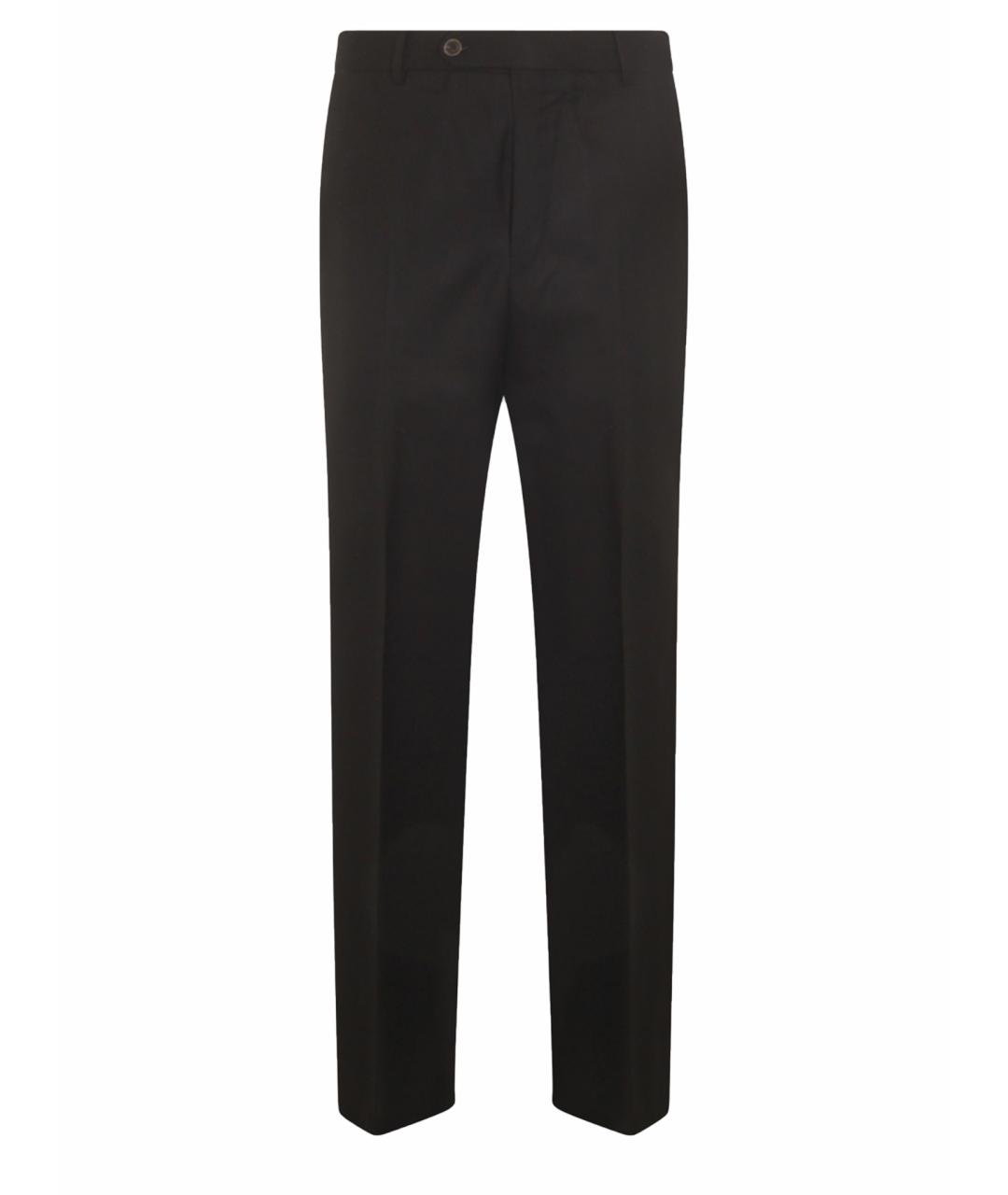 GTA IL PANTALONE Черные шерстяные повседневные брюки, фото 1