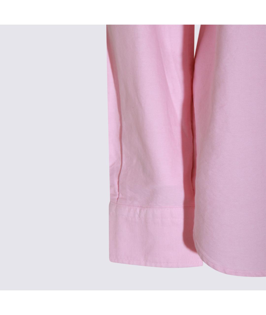 POLO RALPH LAUREN Розовая хлопковая рубашка, фото 4