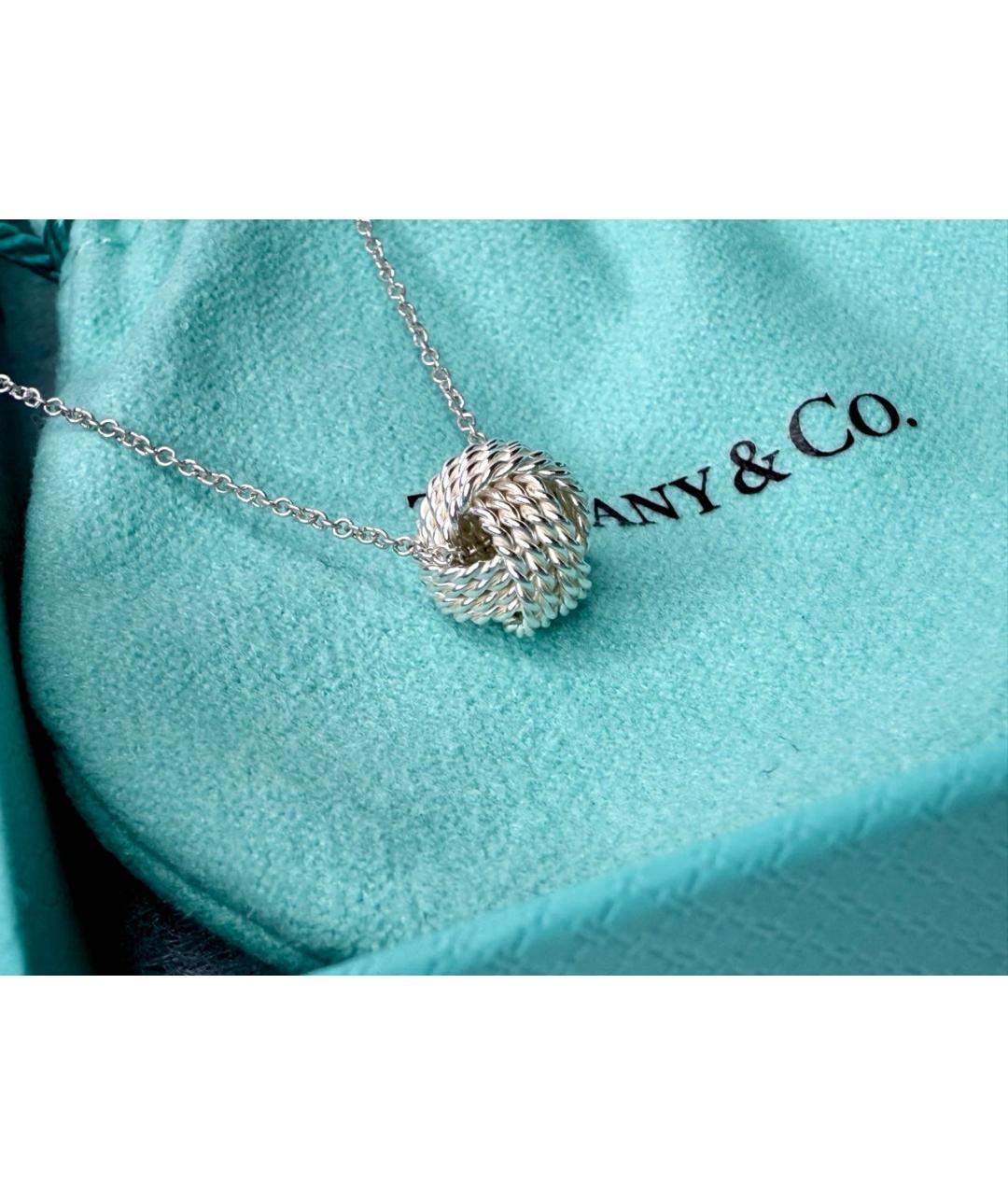 TIFFANY&CO Серебряная серебряная подвеска, фото 6