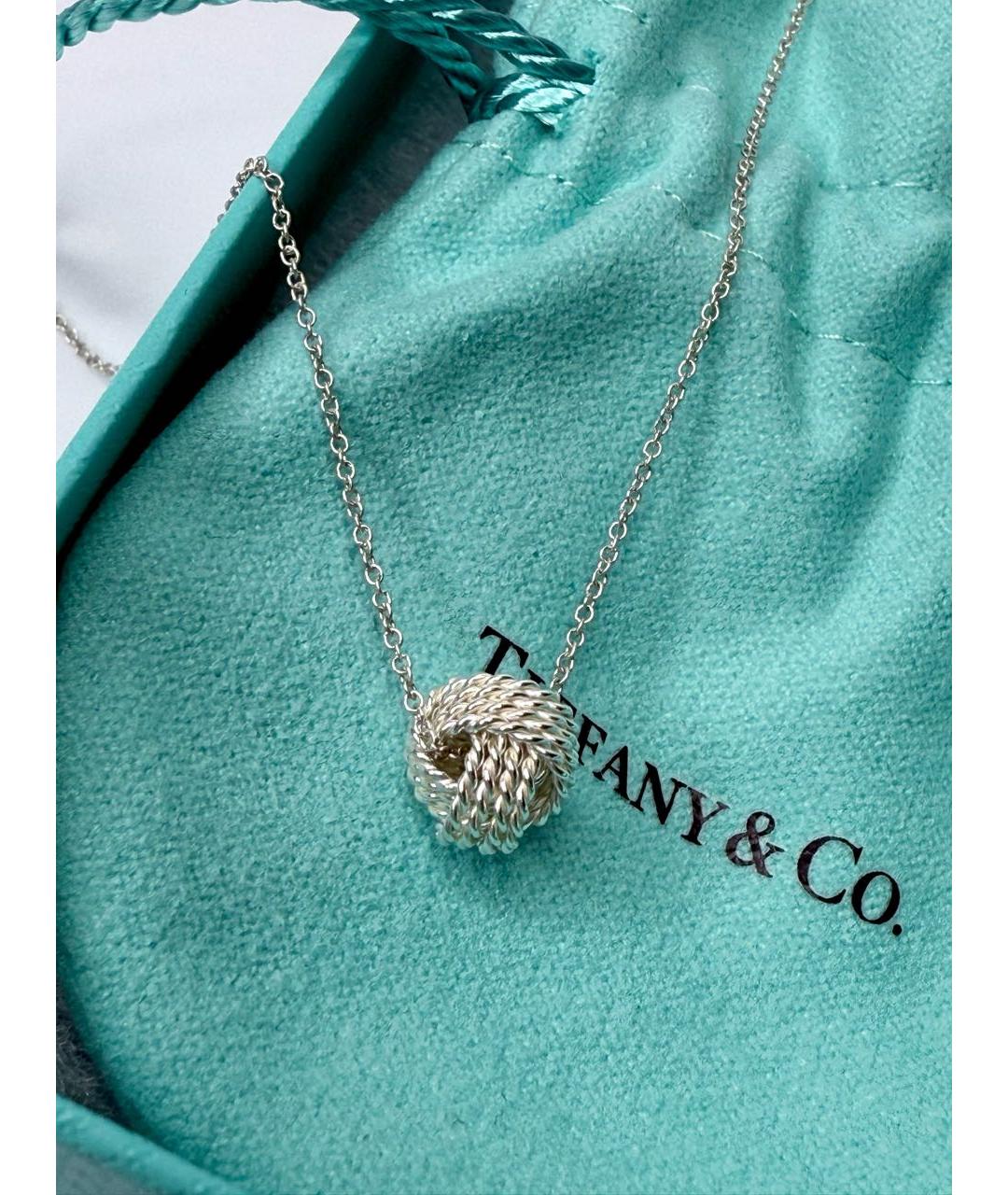 TIFFANY&CO Серебряная серебряная подвеска, фото 7