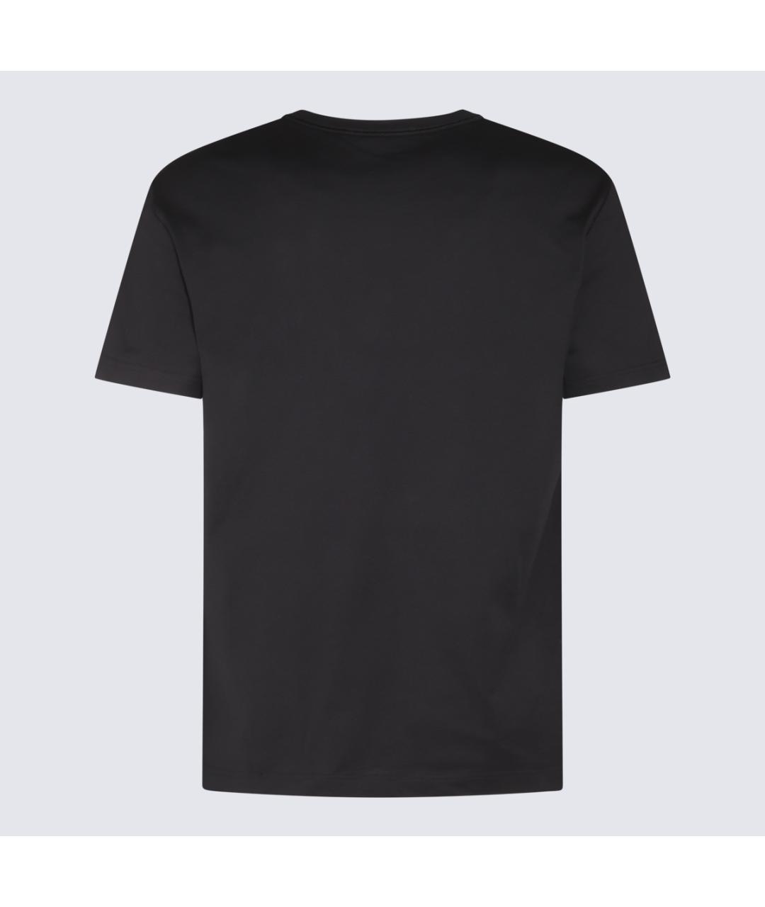 DOLCE&GABBANA Черная хлопковая футболка, фото 2