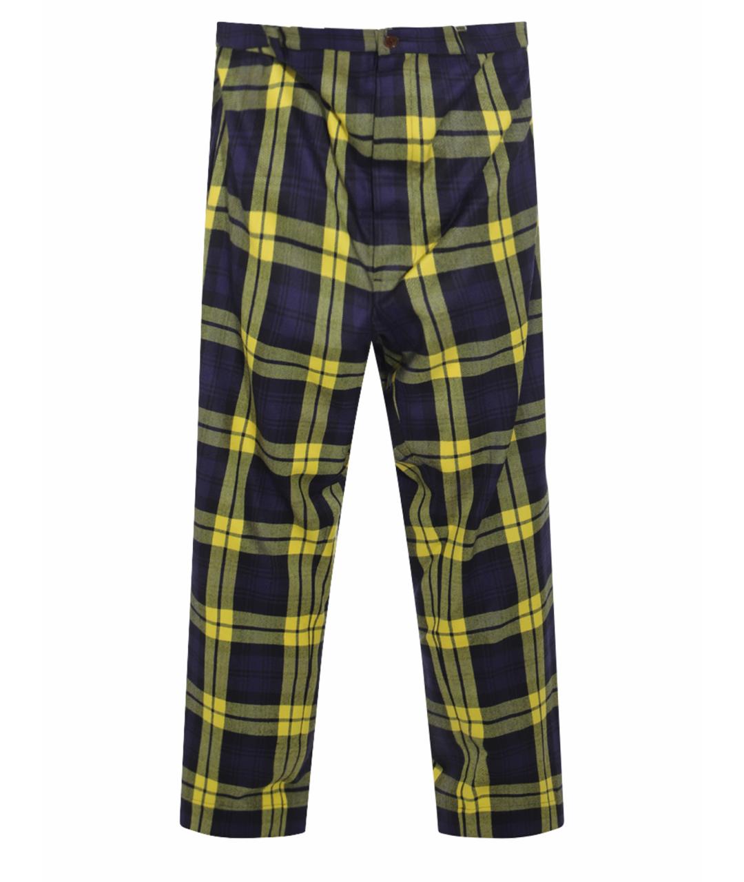 VIVIENNE WESTWOOD Мульти шерстяные повседневные брюки, фото 1
