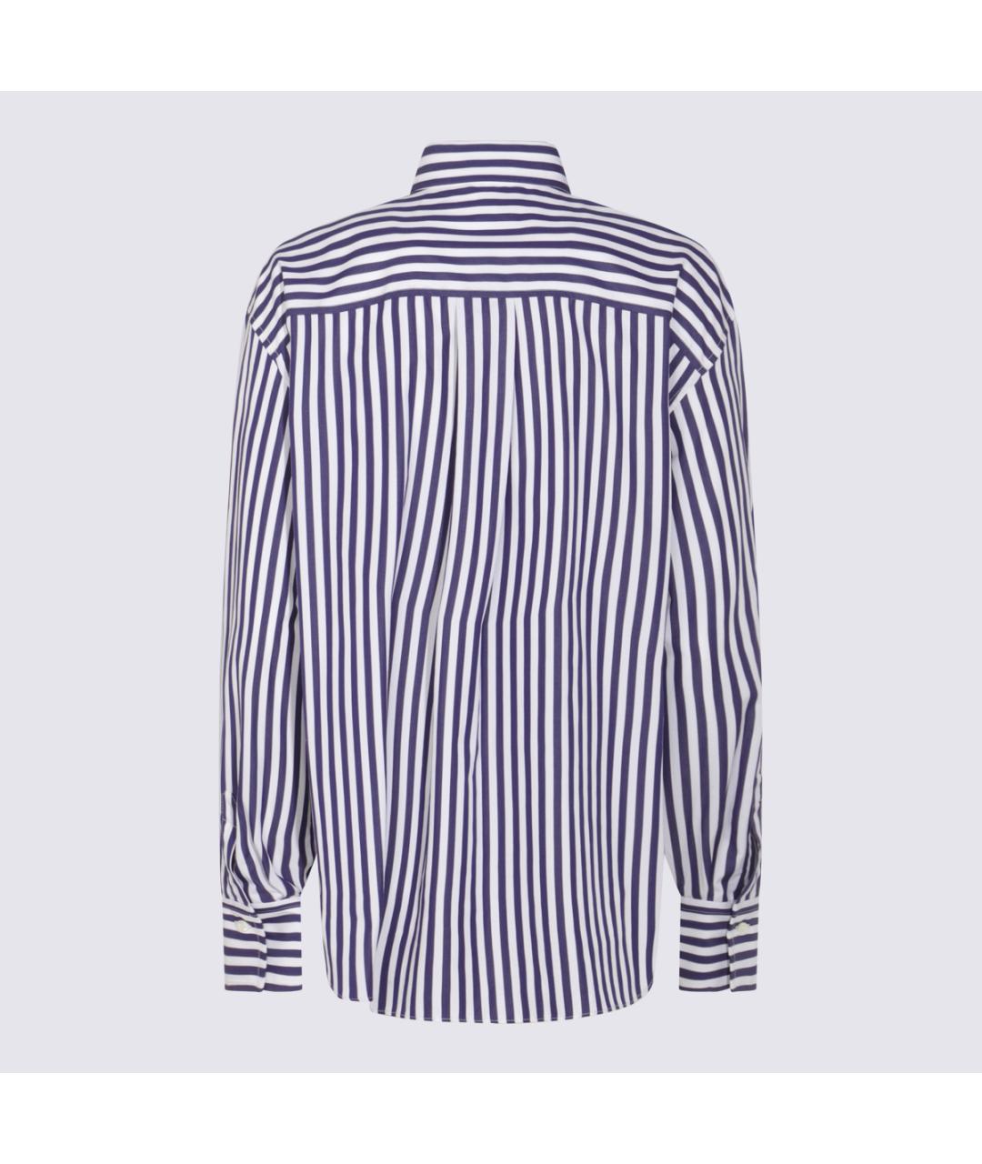 BRUNELLO CUCINELLI Фиолетовая хлопковая рубашка, фото 2