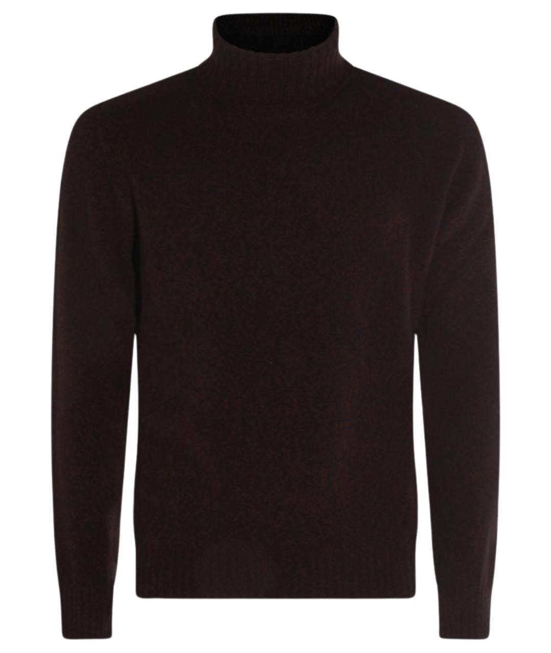 ALTEA Коричневый шерстяной джемпер / свитер, фото 1