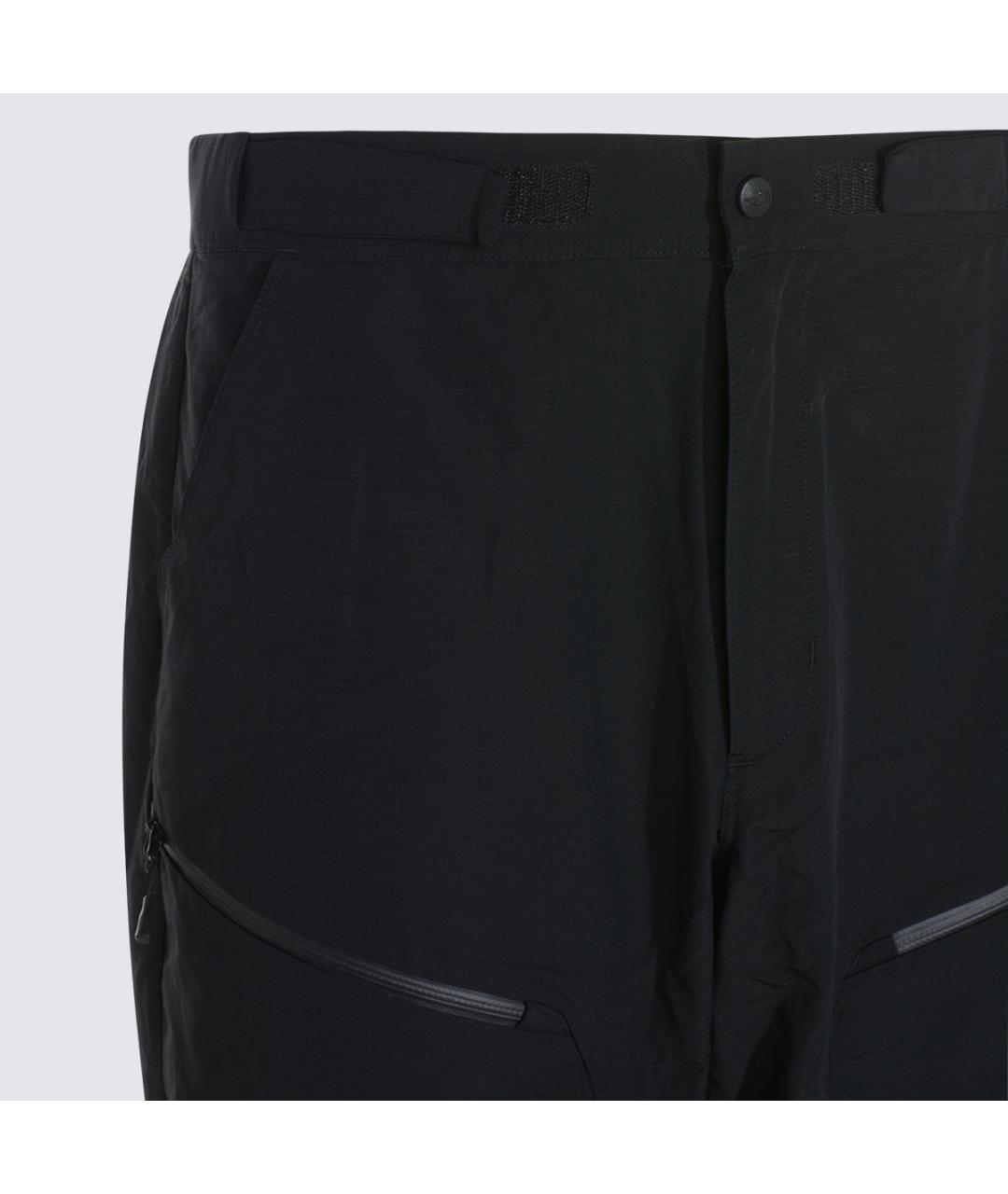 THE NORTH FACE Черные хлопко-эластановые повседневные брюки, фото 3