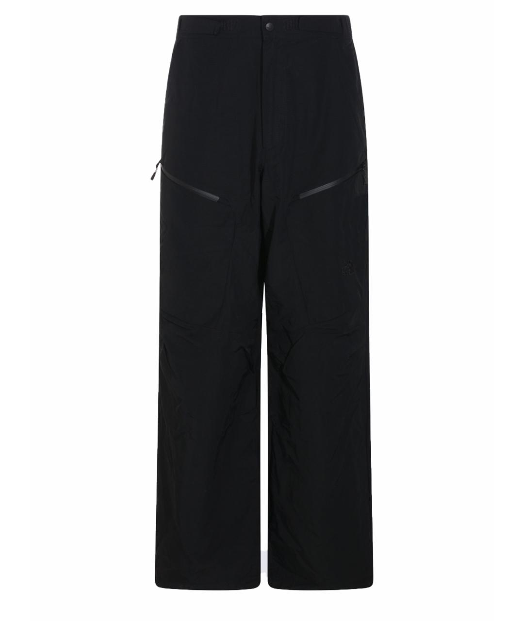 THE NORTH FACE Черные хлопко-эластановые повседневные брюки, фото 1