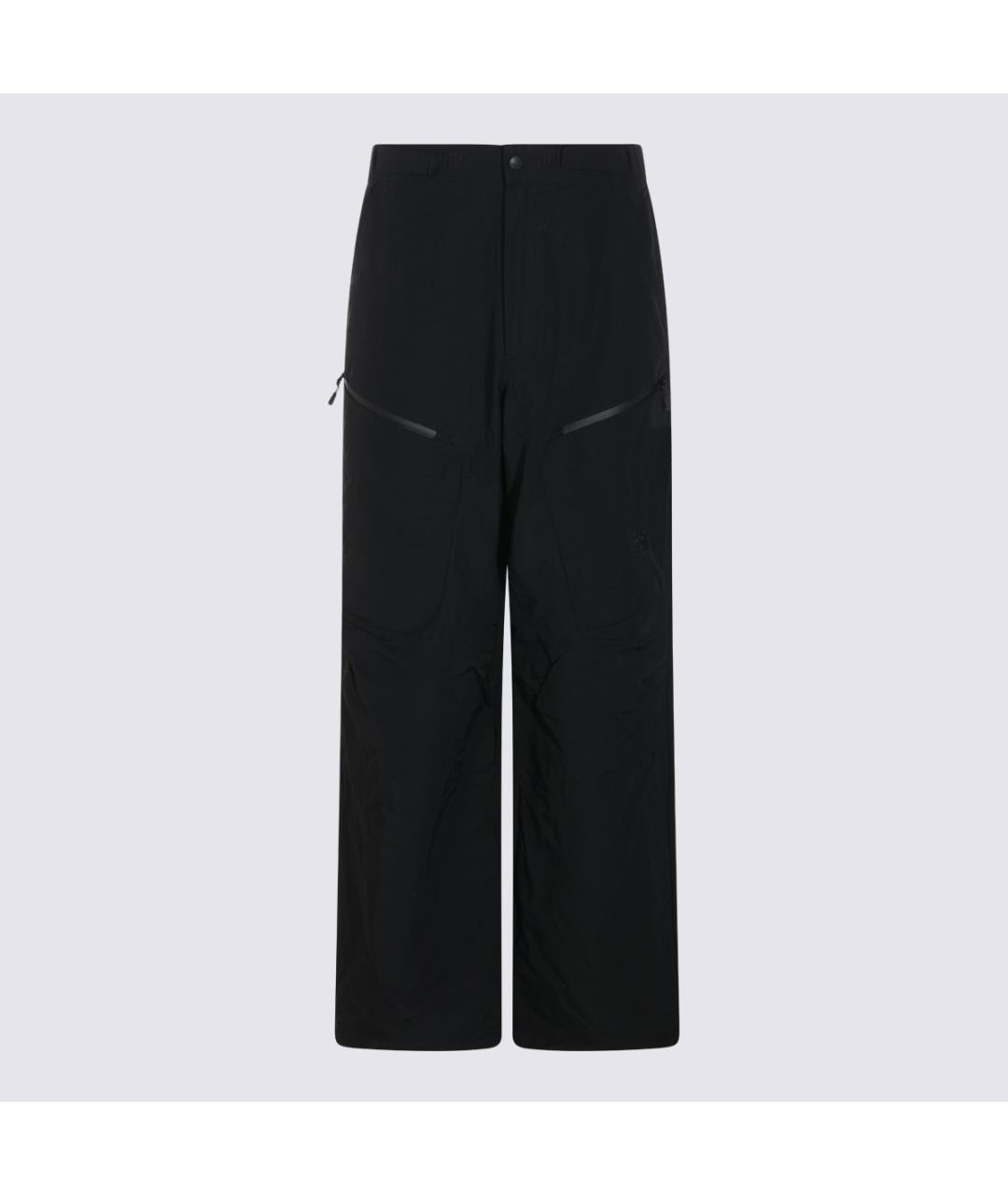 THE NORTH FACE Черные хлопко-эластановые повседневные брюки, фото 4