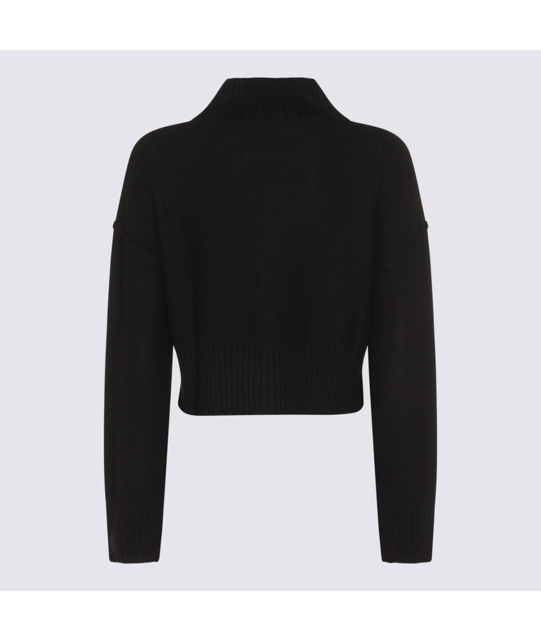 MM6 MAISON MARGIELA Черный шерстяной джемпер / свитер, фото 2
