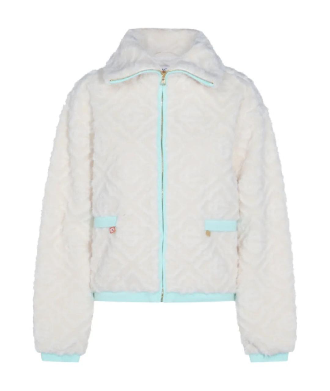 CASABLANCA Белая полиэстеровая куртка, фото 1