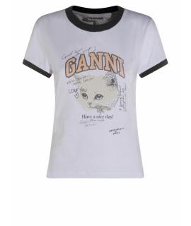 GANNI Футболка