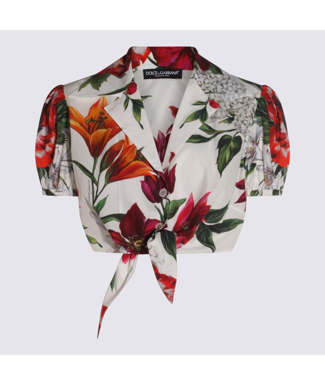 DOLCE&GABBANA Красная хлопковая рубашка, фото 5