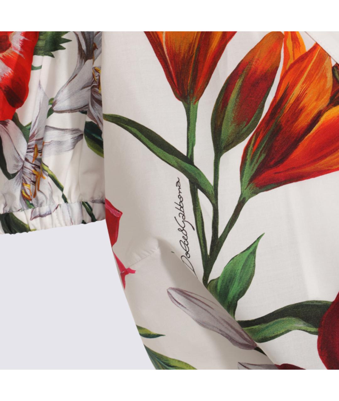 DOLCE&GABBANA Красная хлопковая рубашка, фото 3