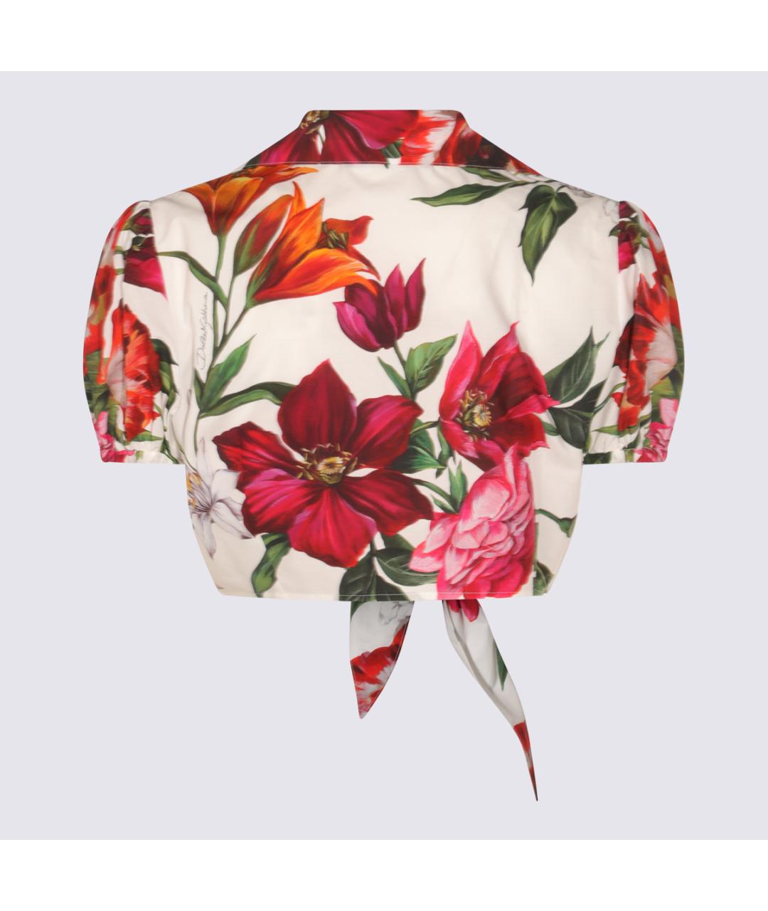 DOLCE&GABBANA Красная хлопковая рубашка, фото 2