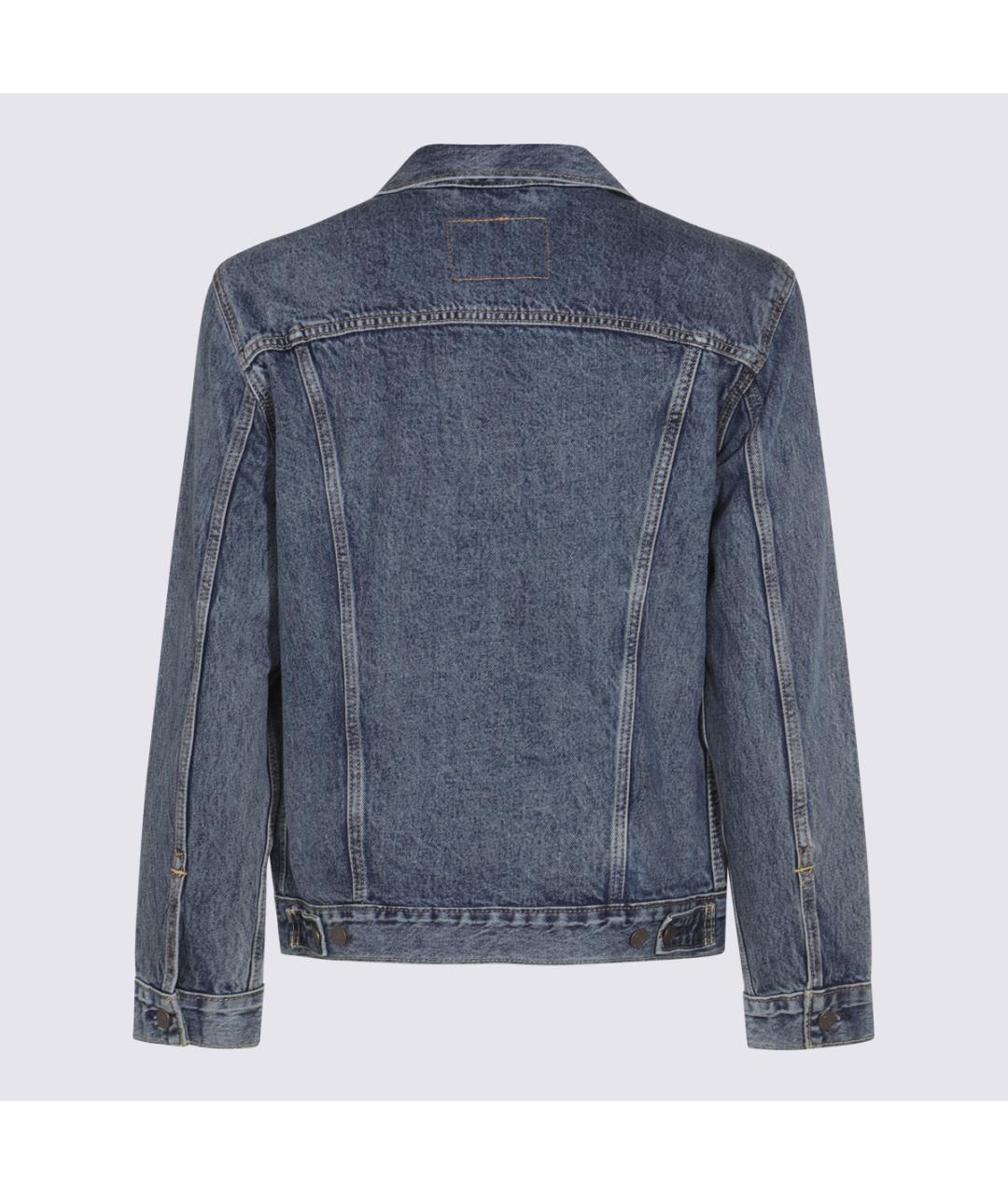 LEVI'S Синяя хлопковая куртка, фото 2
