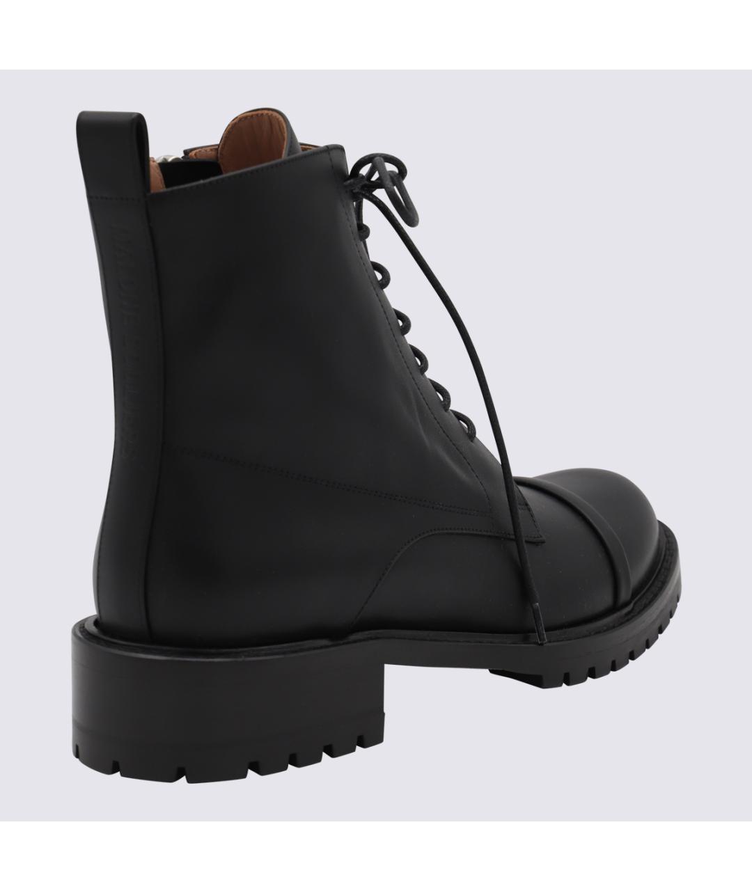 MALONE SOULIERS Черные кожаные ботинки, фото 3