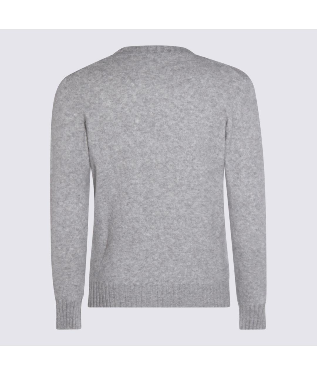 PIACENZA CASHMERE Серый кашемировый джемпер / свитер, фото 2