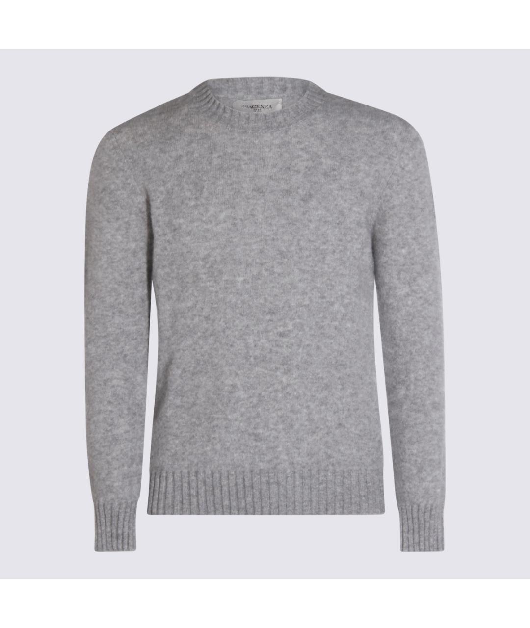 PIACENZA CASHMERE Серый кашемировый джемпер / свитер, фото 5