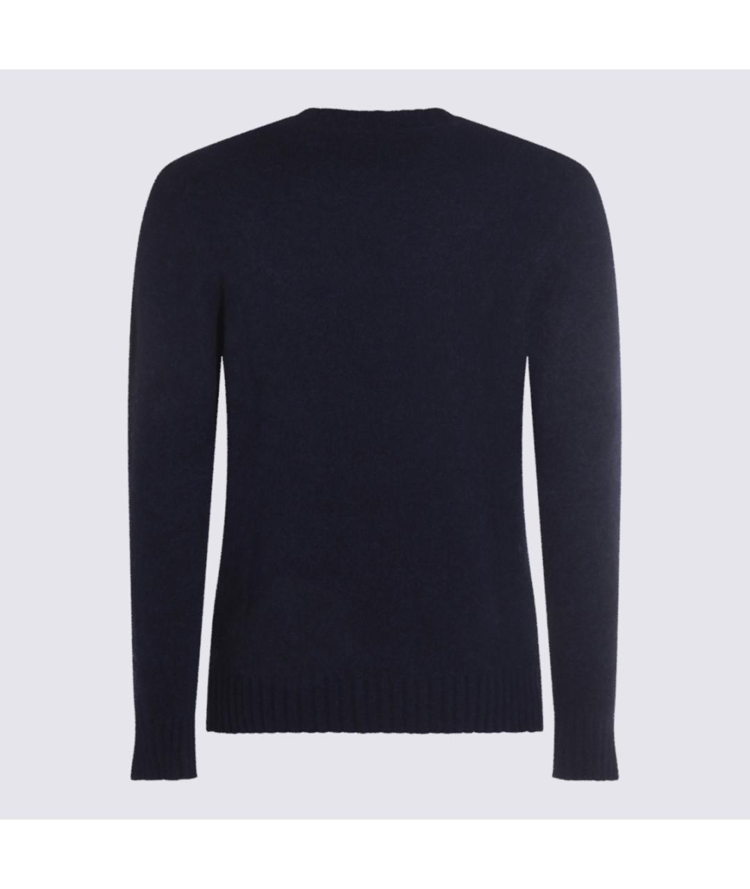 PIACENZA CASHMERE Синий шерстяной джемпер / свитер, фото 2