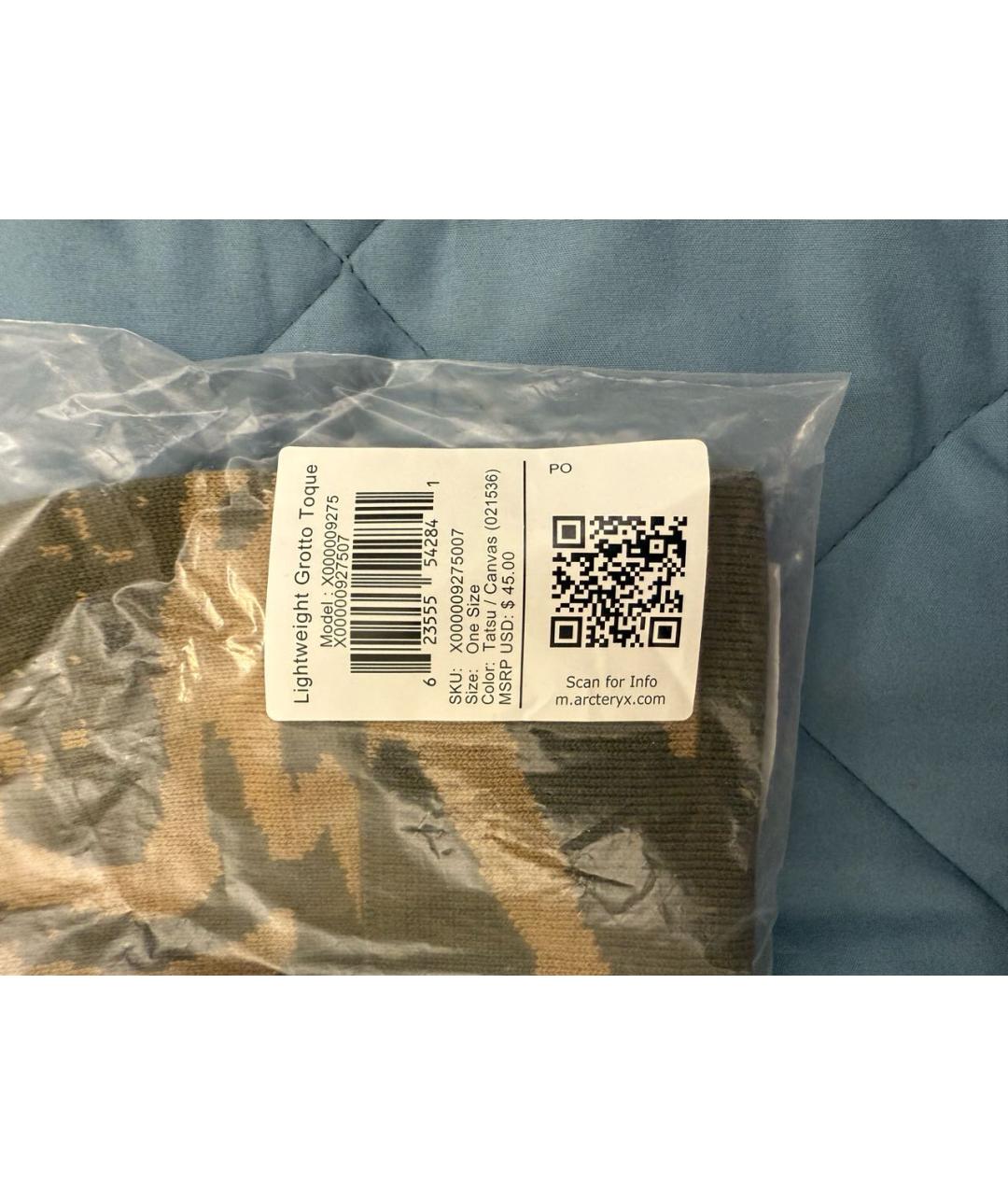 ARCTERYX Хаки хлопковая шапка, фото 3