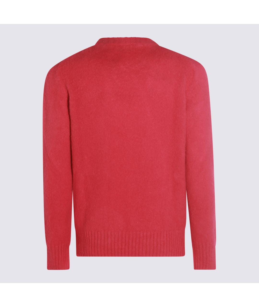 PIACENZA CASHMERE Красный кашемировый джемпер / свитер, фото 2