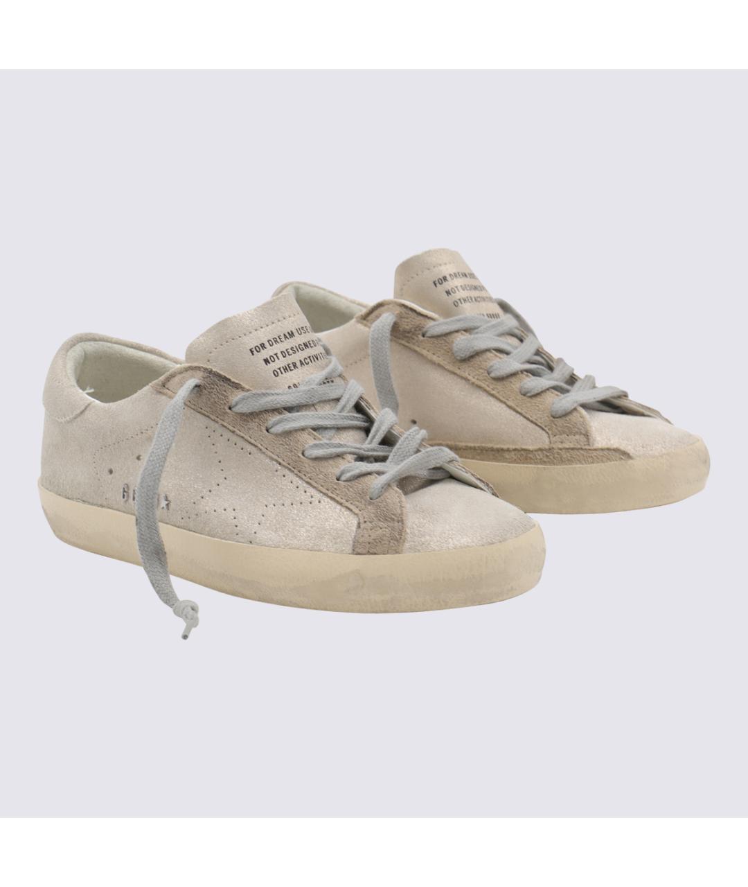 GOLDEN GOOSE DELUXE BRAND Белые кожаные кеды, фото 2
