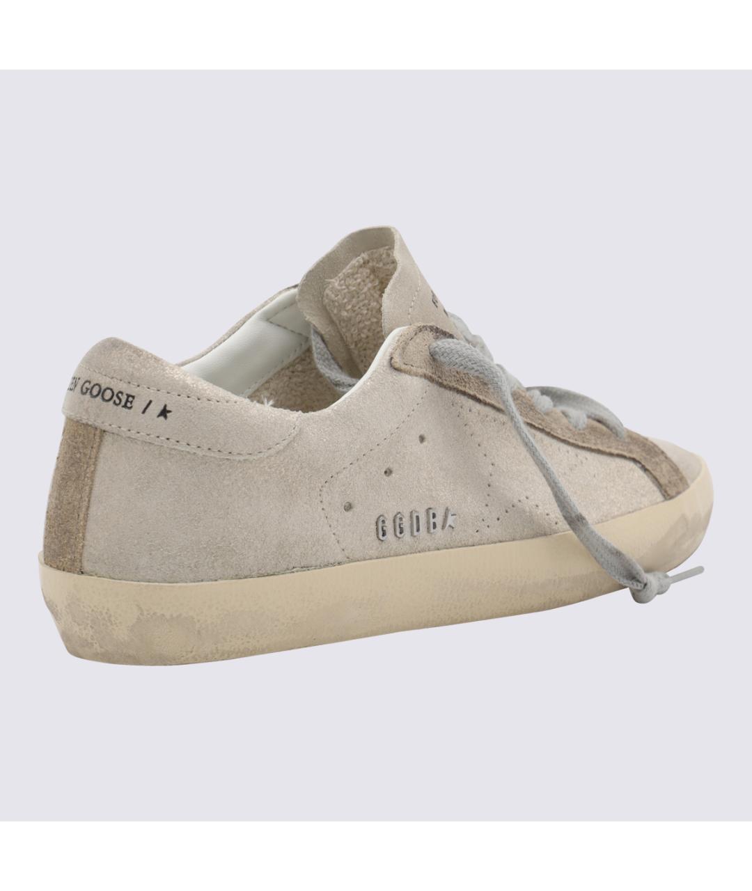 GOLDEN GOOSE DELUXE BRAND Белые кожаные кеды, фото 3