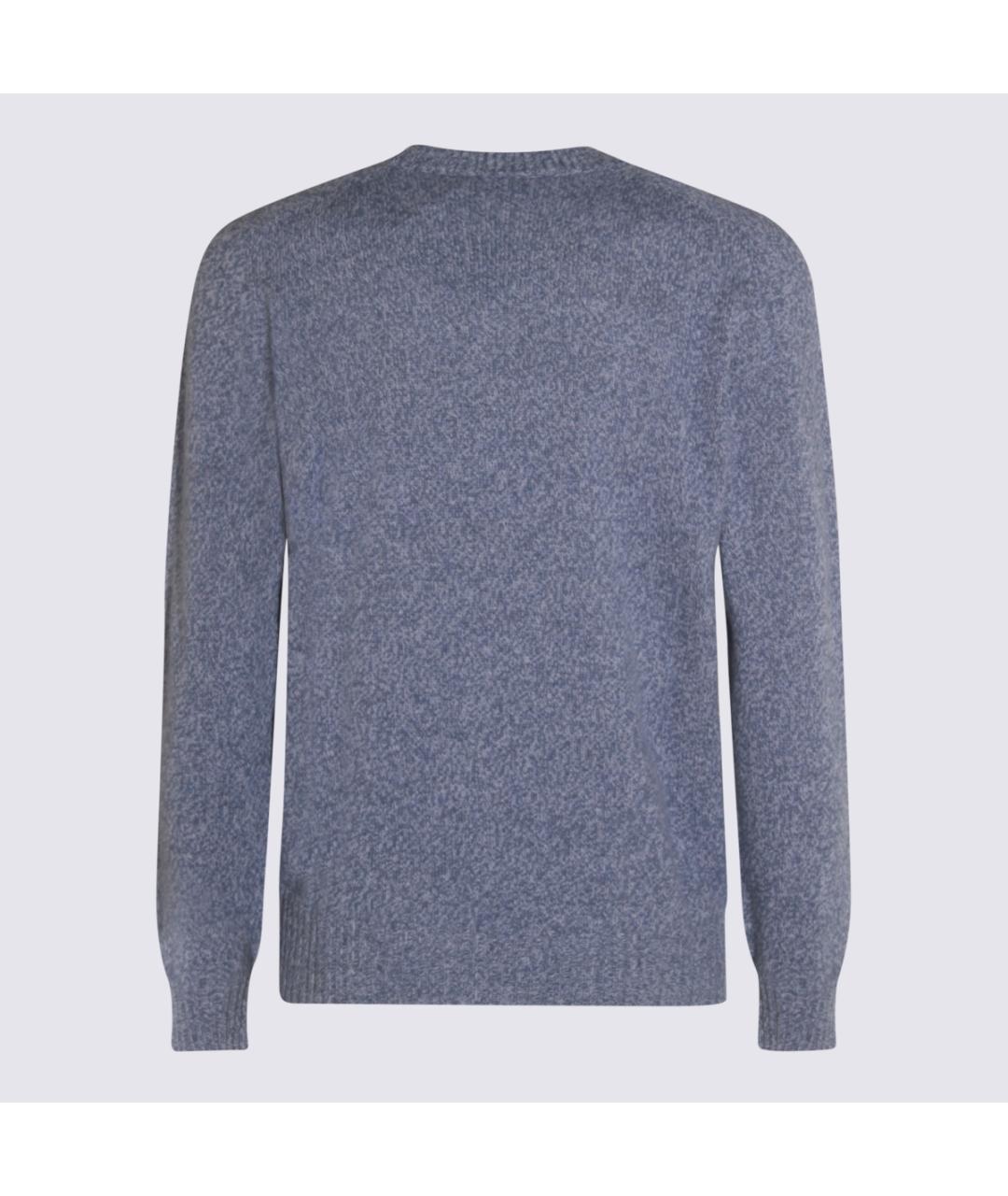 ALTEA Голубой шерстяной джемпер / свитер, фото 2