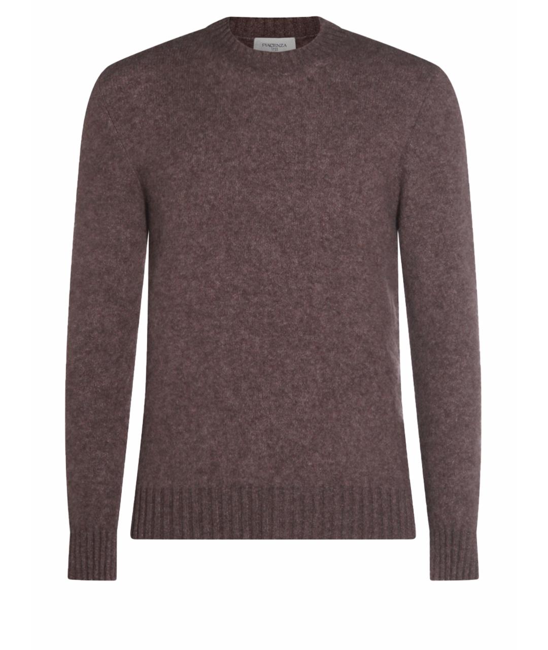 PIACENZA CASHMERE Коричневый кашемировый джемпер / свитер, фото 1