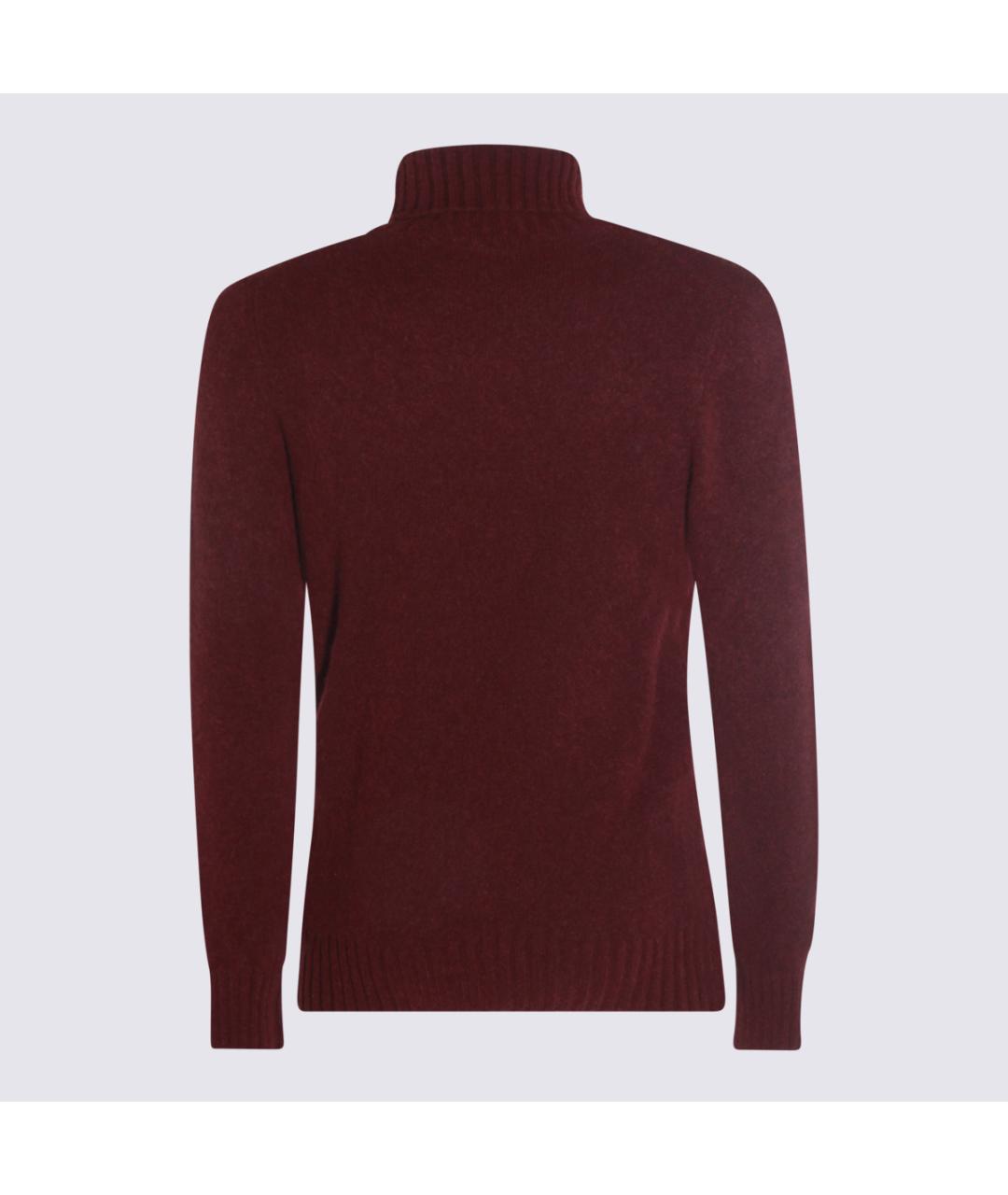 PIACENZA CASHMERE Бордовый кашемировый джемпер / свитер, фото 2