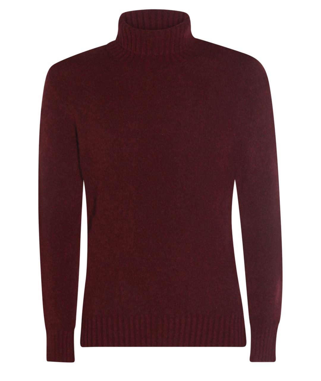 PIACENZA CASHMERE Бордовый кашемировый джемпер / свитер, фото 1