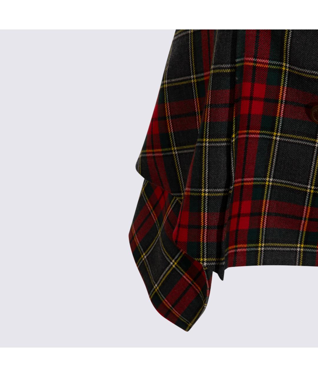 VIVIENNE WESTWOOD Мульти шерстяная юбка мини, фото 2