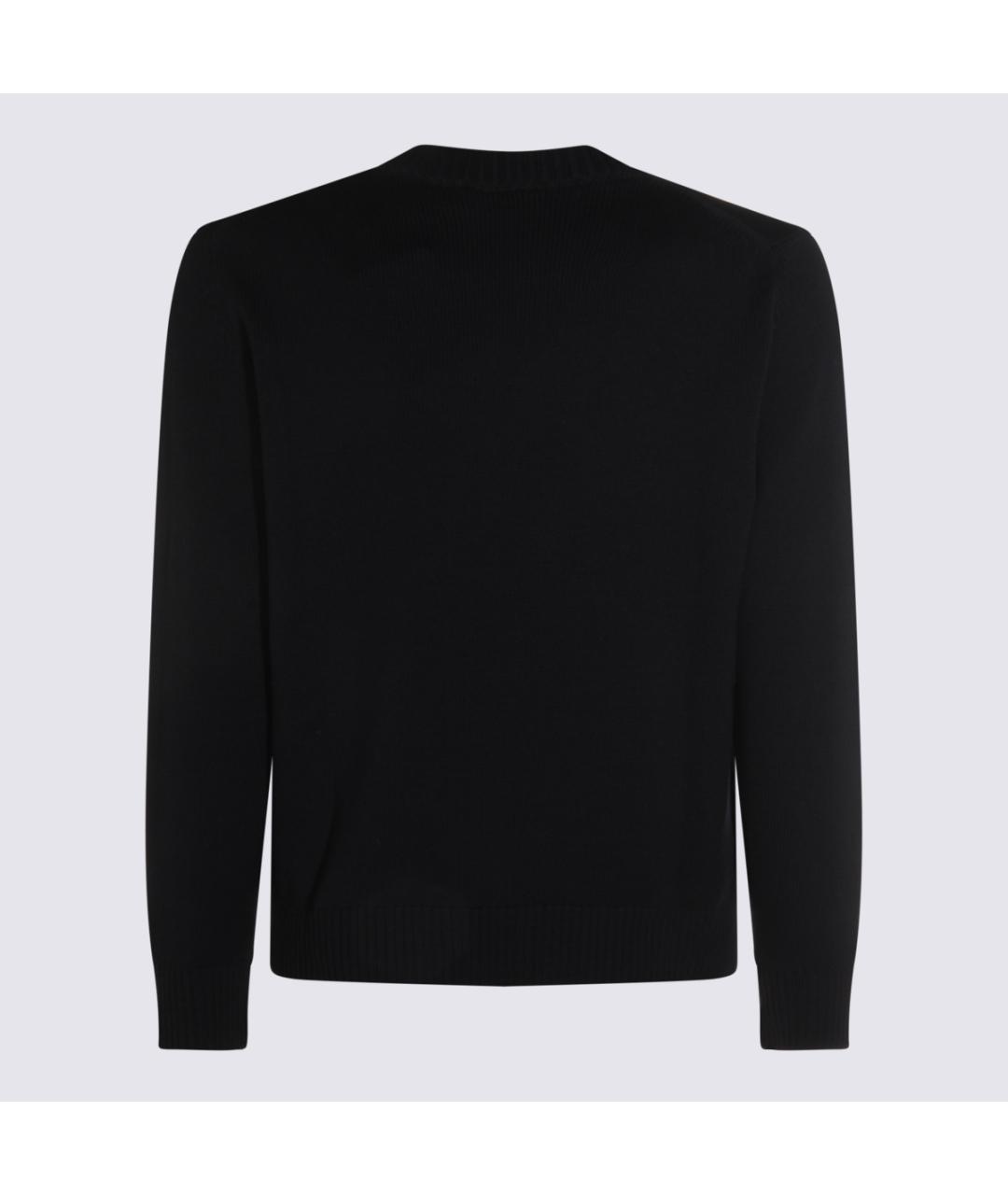 ALTEA Темно-синий шерстяной джемпер / свитер, фото 2