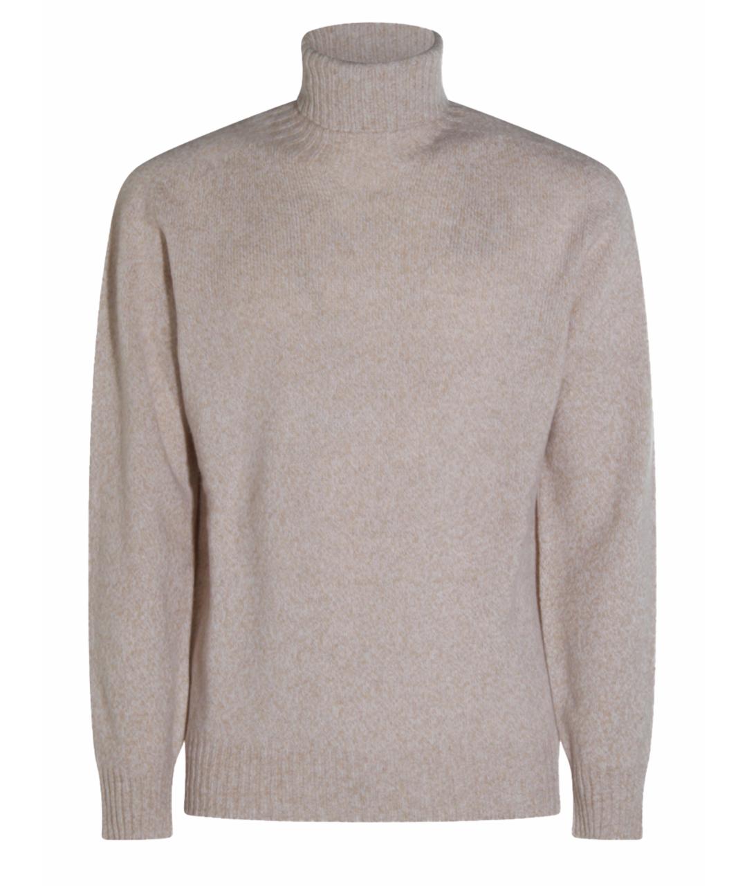 ALTEA Бежевый шерстяной джемпер / свитер, фото 1