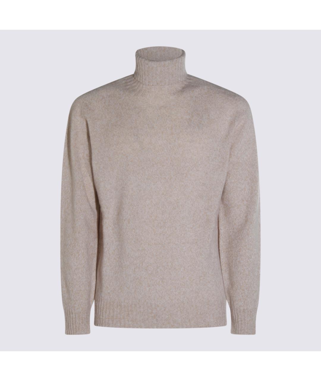 ALTEA Бежевый шерстяной джемпер / свитер, фото 3