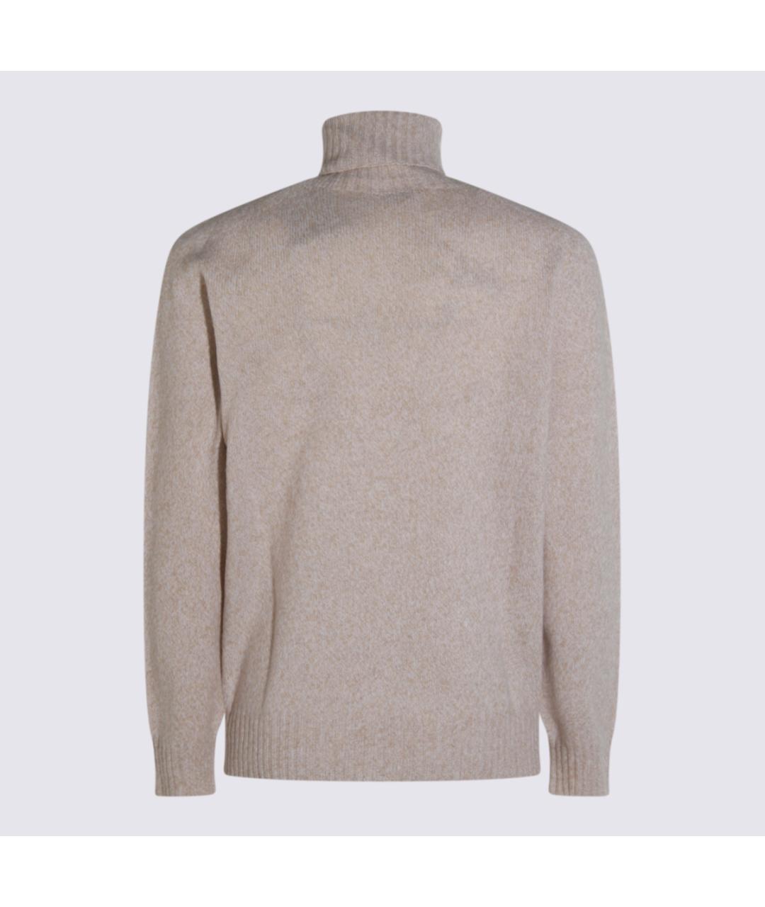 ALTEA Бежевый шерстяной джемпер / свитер, фото 2