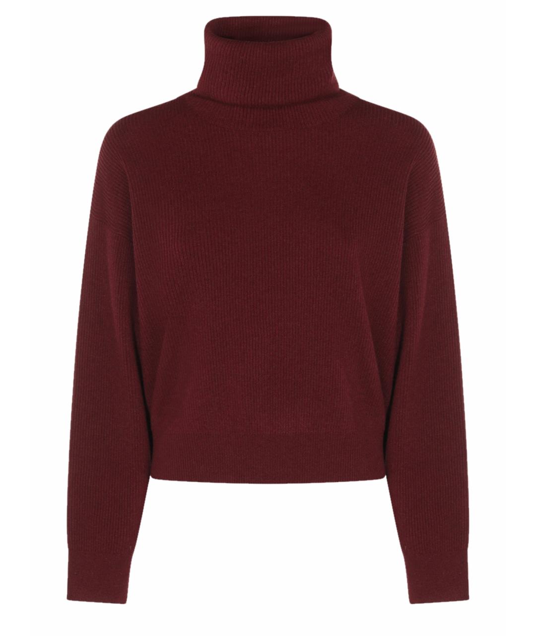 BRUNELLO CUCINELLI Бордовый кашемировый джемпер / свитер, фото 1