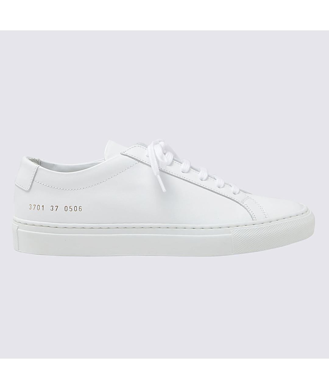 COMMON PROJECTS Белые кожаные кеды, фото 3