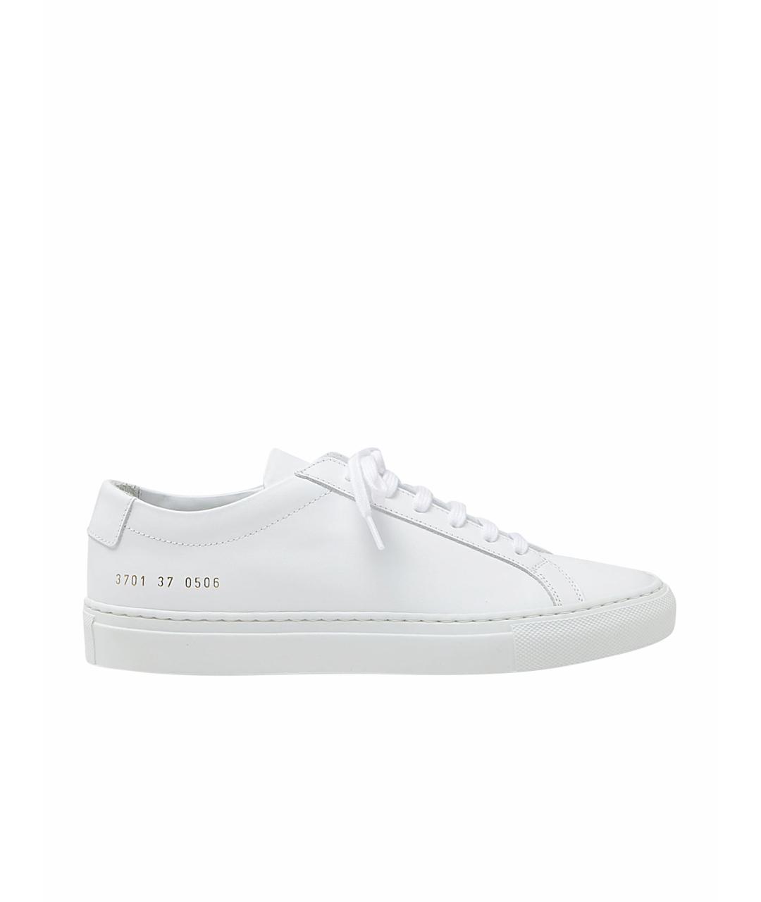 COMMON PROJECTS Белые кожаные кеды, фото 1