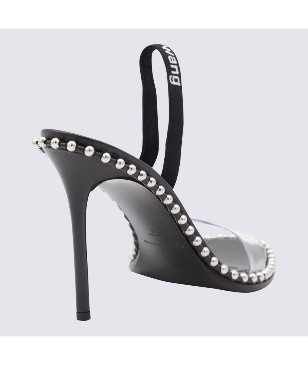 ALEXANDER WANG Черные босоножки, фото 3