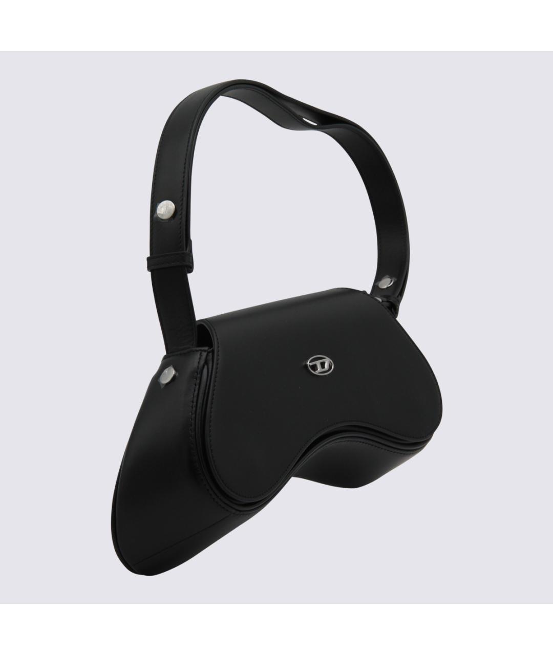 DIESEL Черная сумка через плечо, фото 2