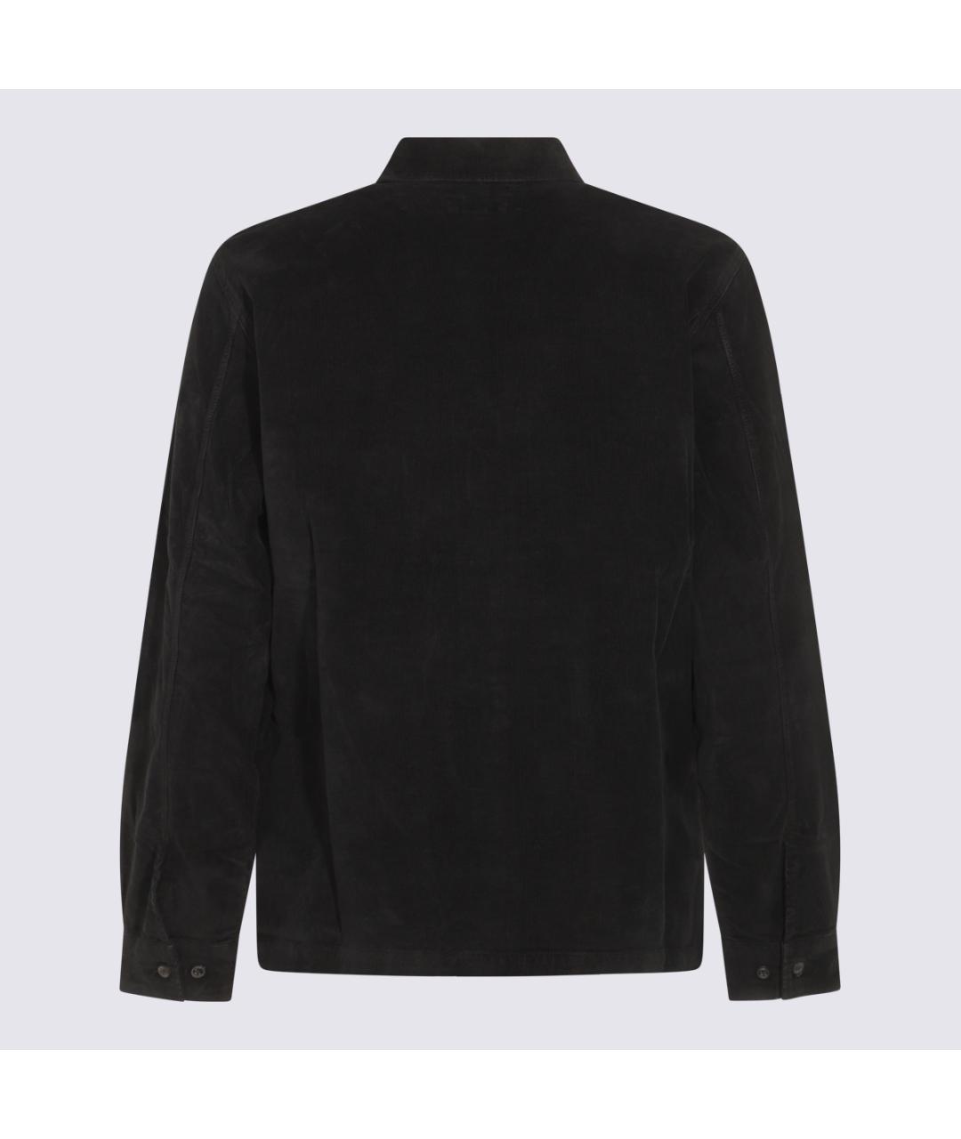 CP COMPANY Черная хлопковая кэжуал рубашка, фото 2