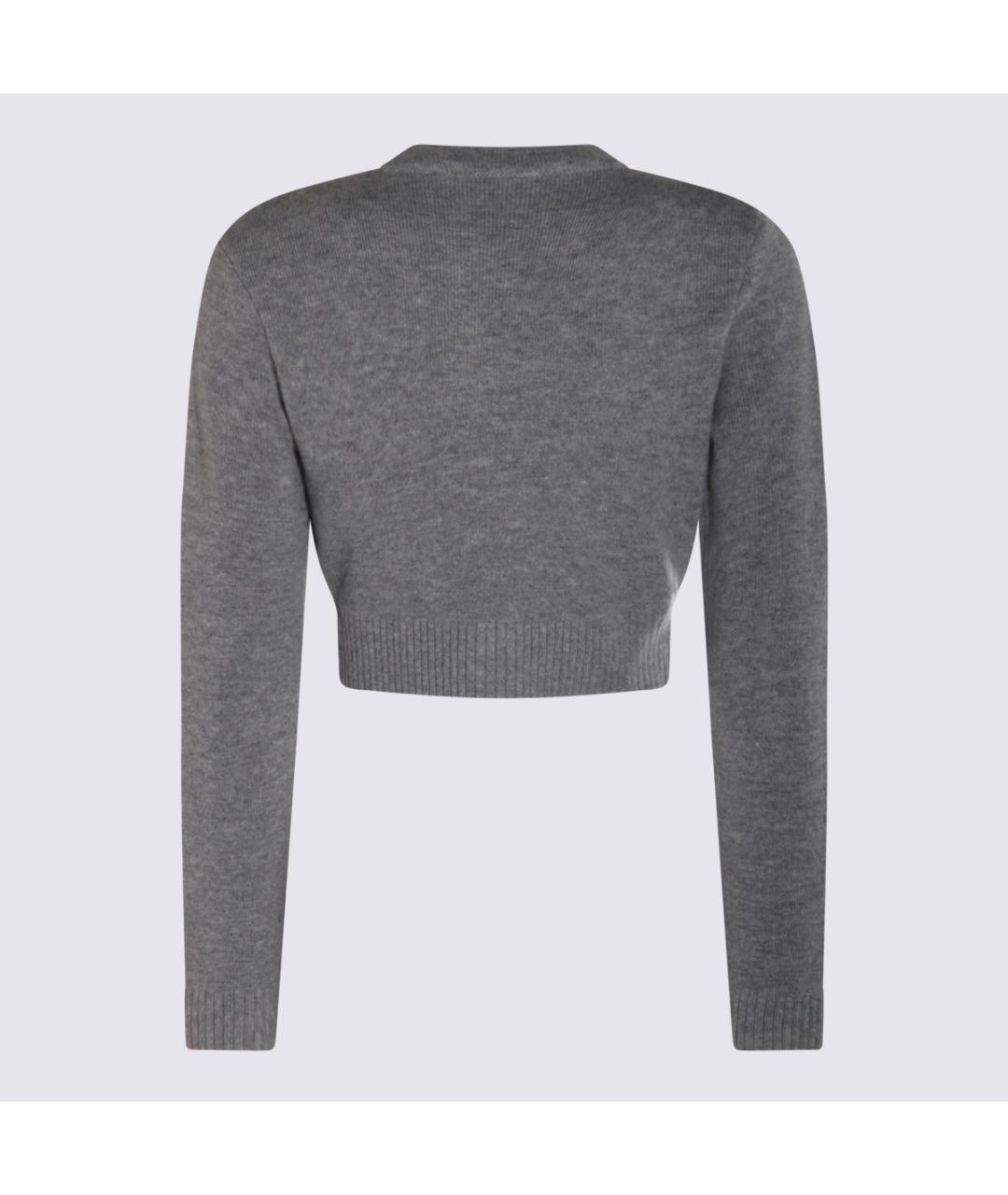 SELF-PORTRAIT Серый шерстяной джемпер / свитер, фото 2