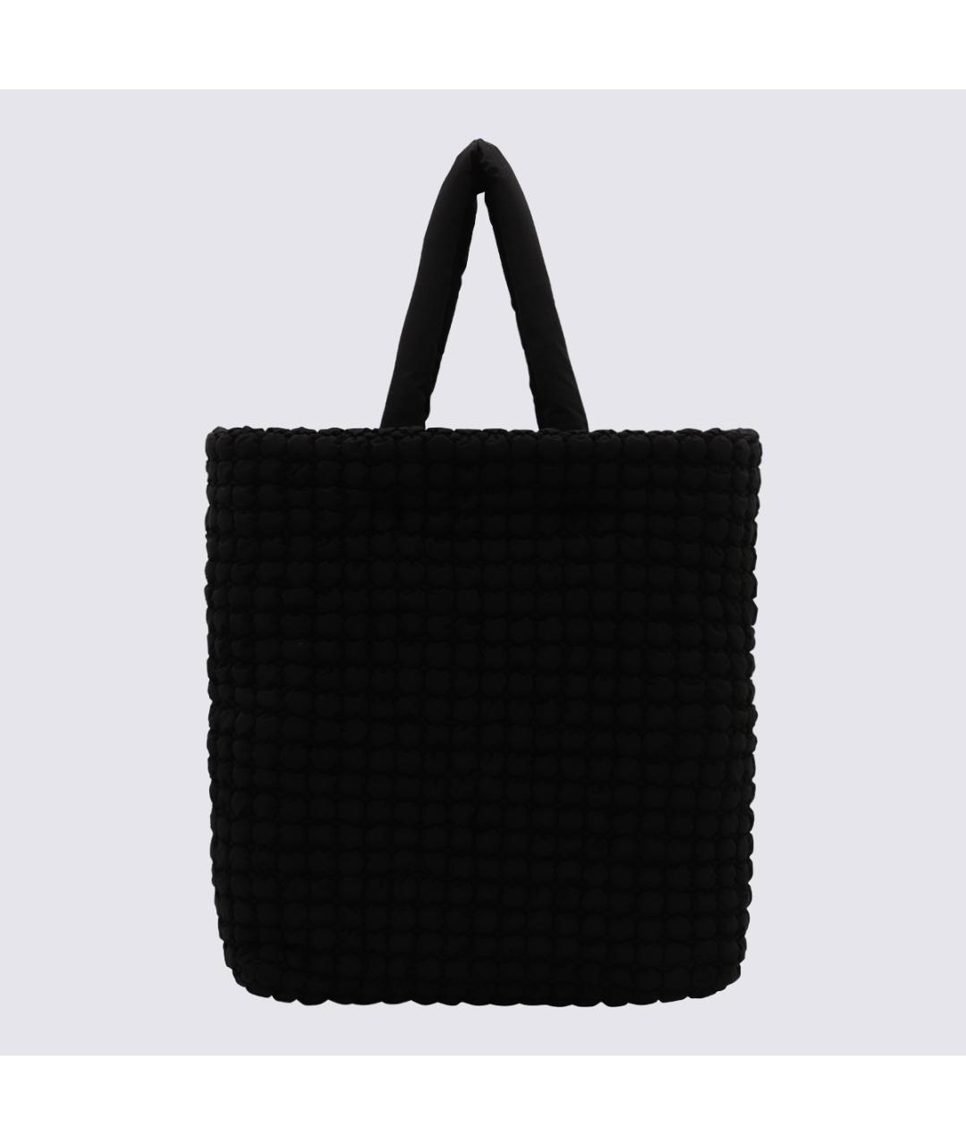 MARNI Черная хлопковая сумка тоут, фото 3