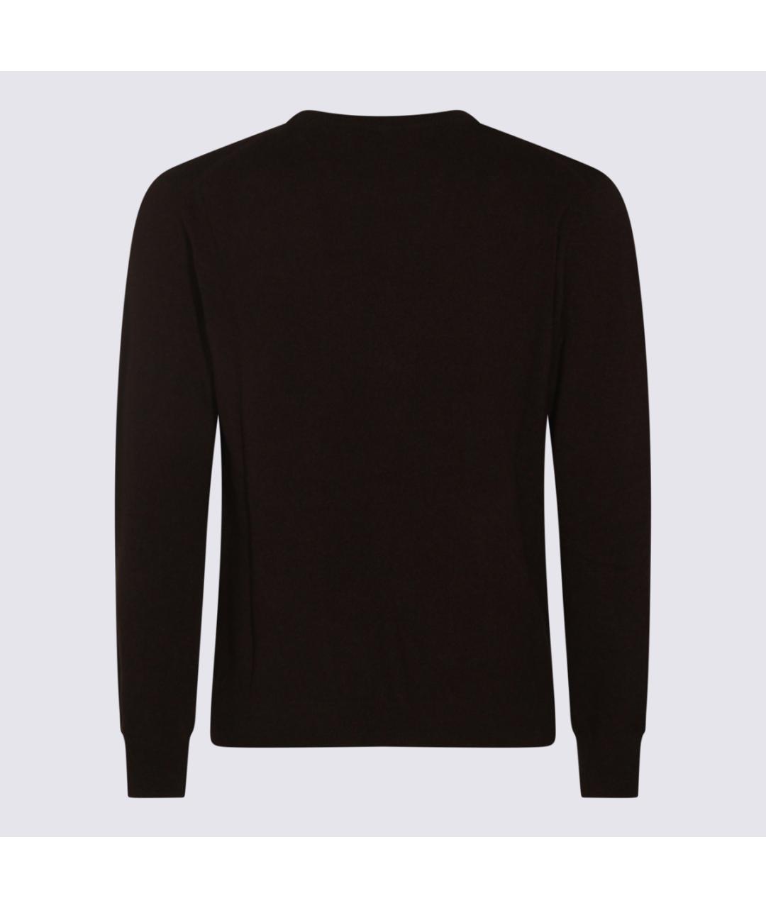 ALTEA Коричневый шерстяной джемпер / свитер, фото 2